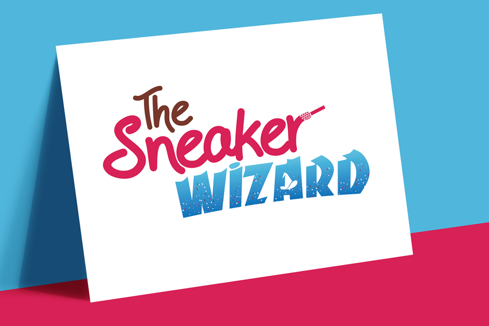 The Sneaker wizard - logo design